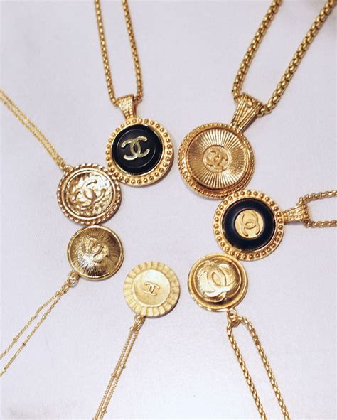 chanel jewelry buttons